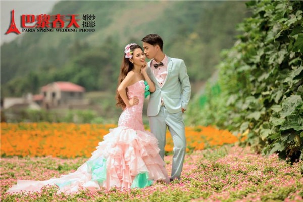 巴黎春天婚紗攝影加盟