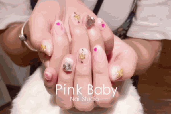 pinkbaby美甲