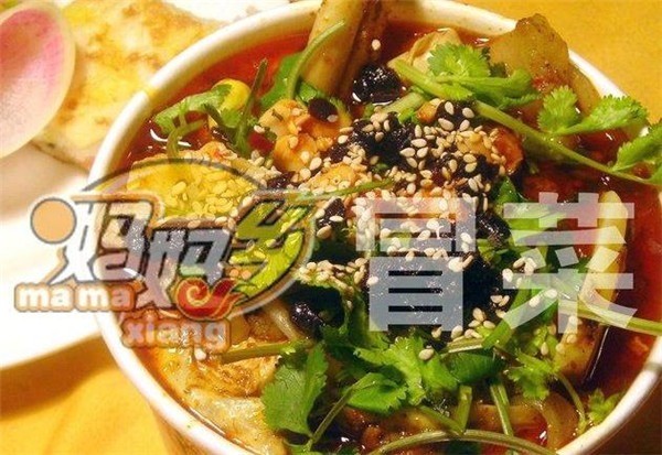 龐順?gòu)寢屶l(xiāng)冒菜