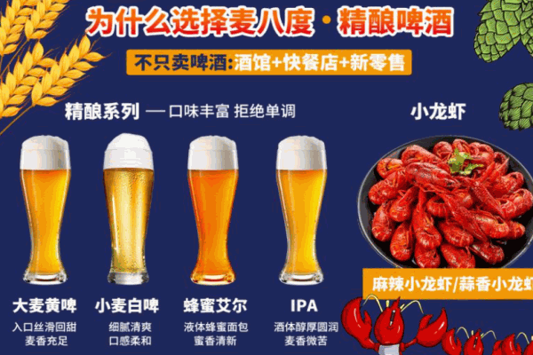 麥8度精釀啤酒