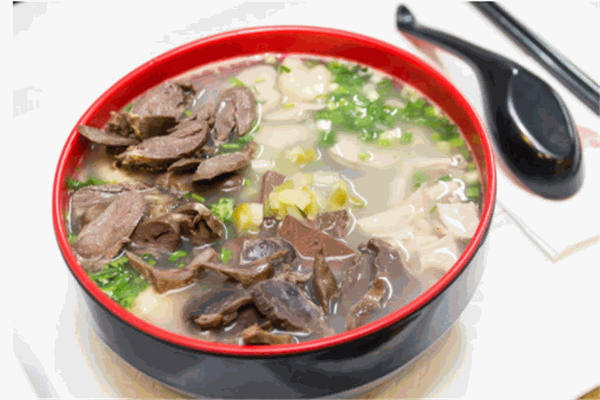 黃記鴨血粉絲湯