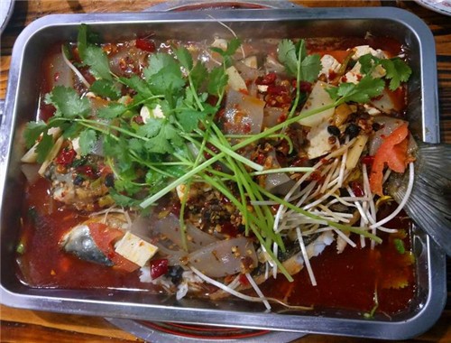 結(jié)兄石鍋魚烤活魚