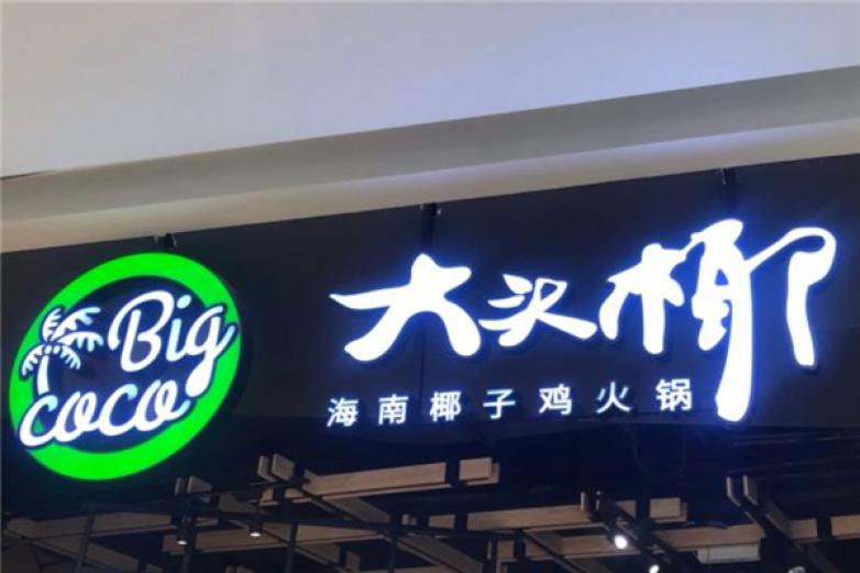 大頭椰椰子雞