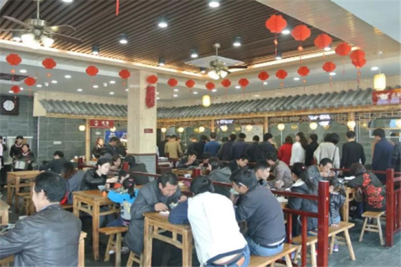 一口吃快餐