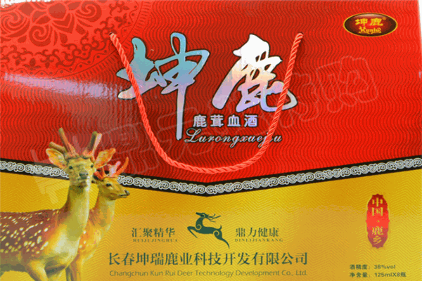 坤瑞鹿保健酒加盟