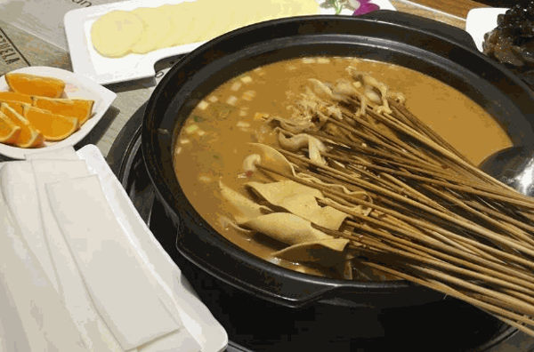 遇見豆皮涮牛肚