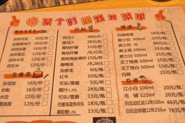 某個(gè)時(shí)間燒烤總部