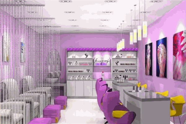 小小美甲店加盟
