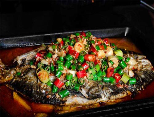 竹林渡炭燒烤魚