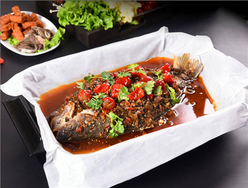 竹林渡炭燒烤魚