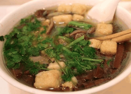 回味鴨血粉絲湯