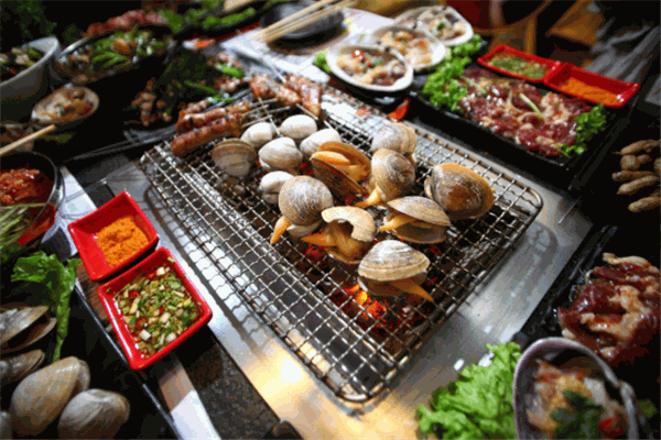 要飯盒子海鮮烤肉