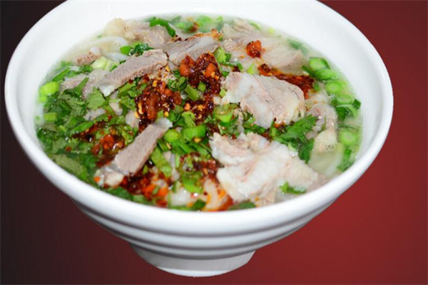 只煮羊羊肉粉加盟