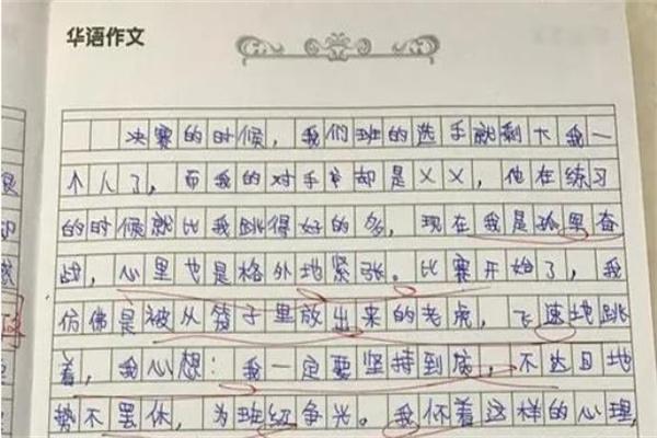 華語(yǔ)作文