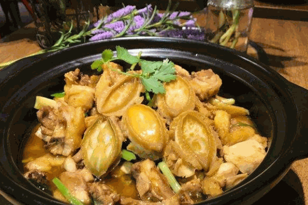 瓦夾街鮑魚雞