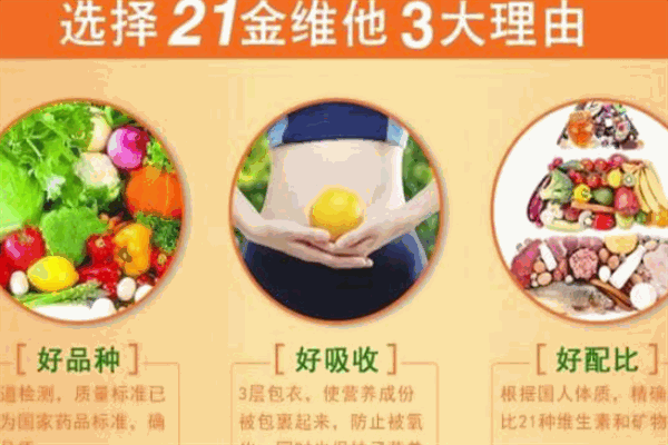 21金維他保健品