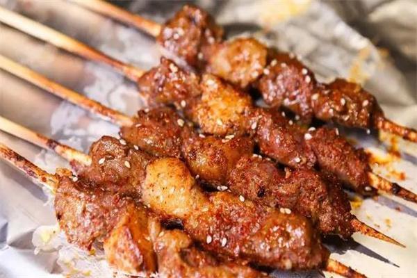 蒙古大營烤羊肉串