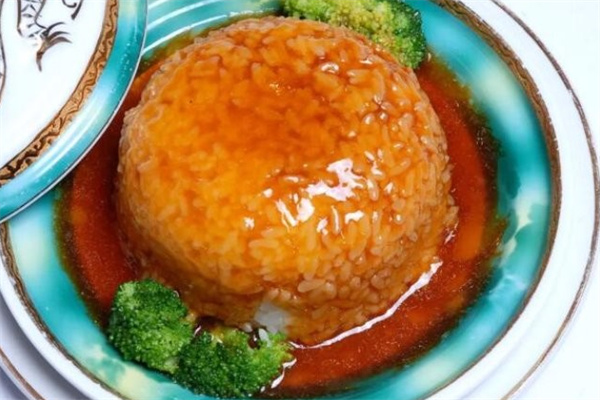 阿牛鮑汁撈飯