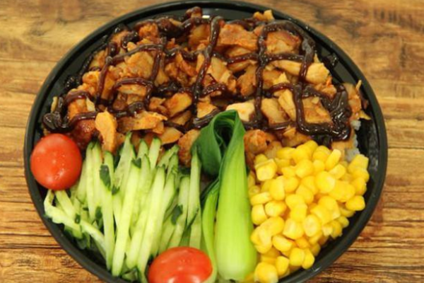 蔬啦烤肉飯
