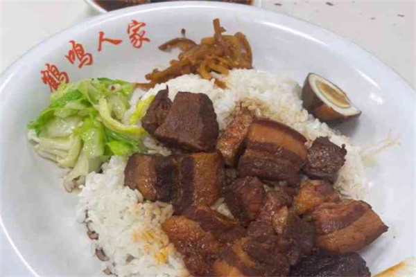 鶴鳴人家蓋澆飯