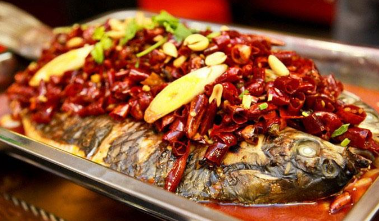 探魚炭火烤魚