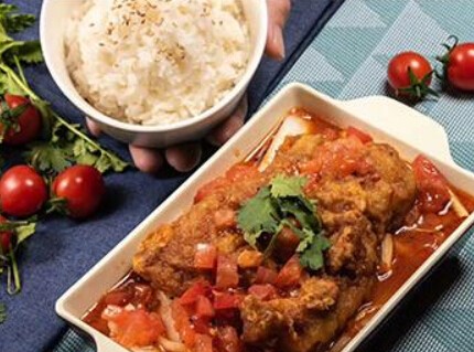 漁小塘一人食烤魚飯